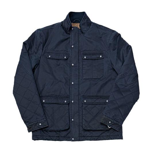 Giles & Jasper Norton Quilted Navy Jacket
