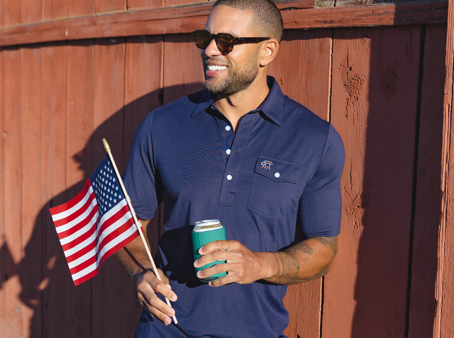 Criquet | Limited Edition "Eagle" Players Shirt | Navy