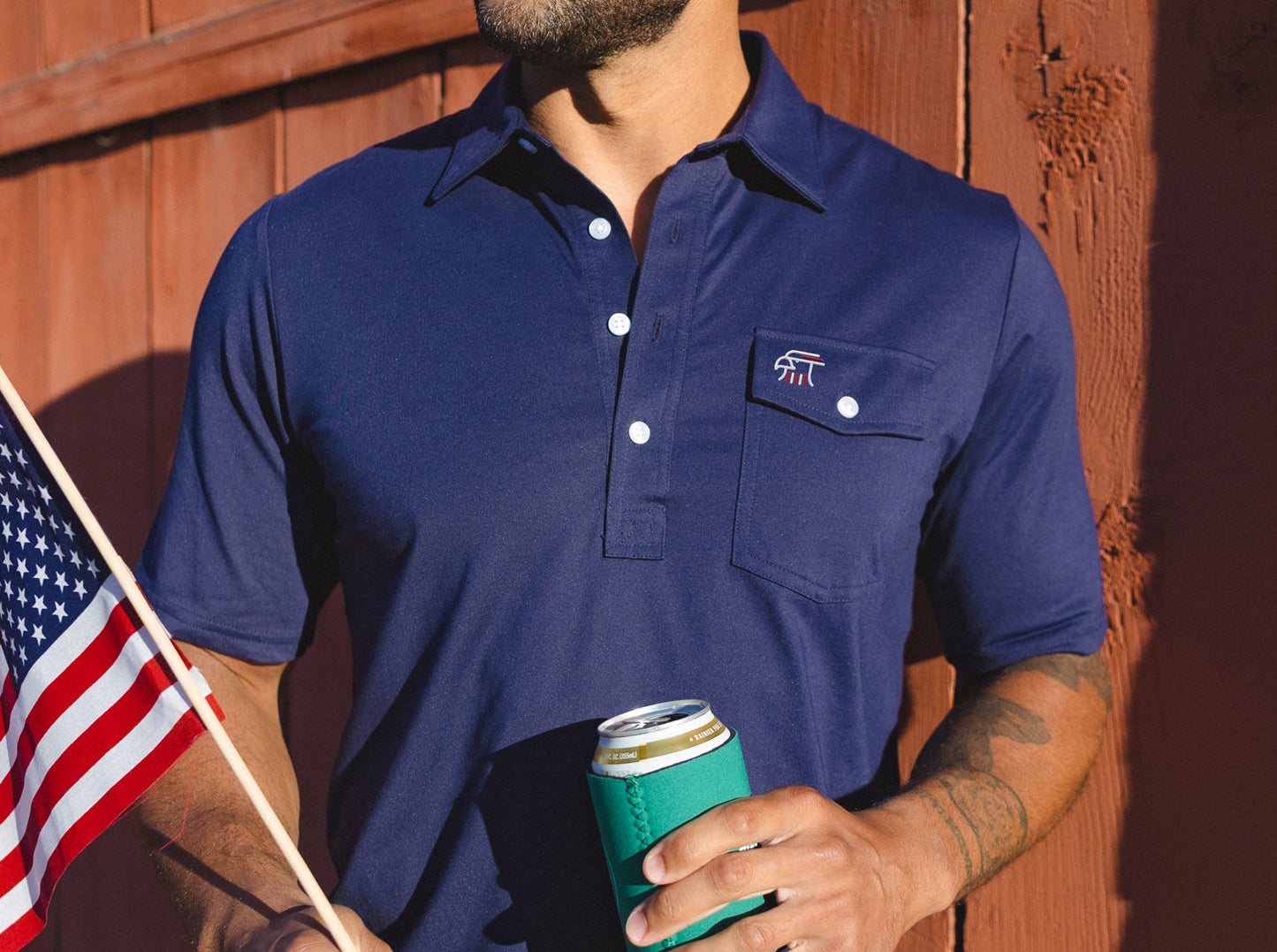 Criquet | Limited Edition "Eagle" Players Shirt | Navy