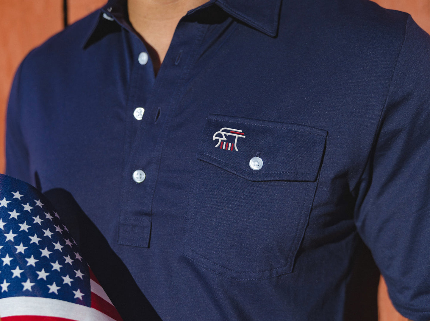 Criquet | Limited Edition "Eagle" Players Shirt | Navy