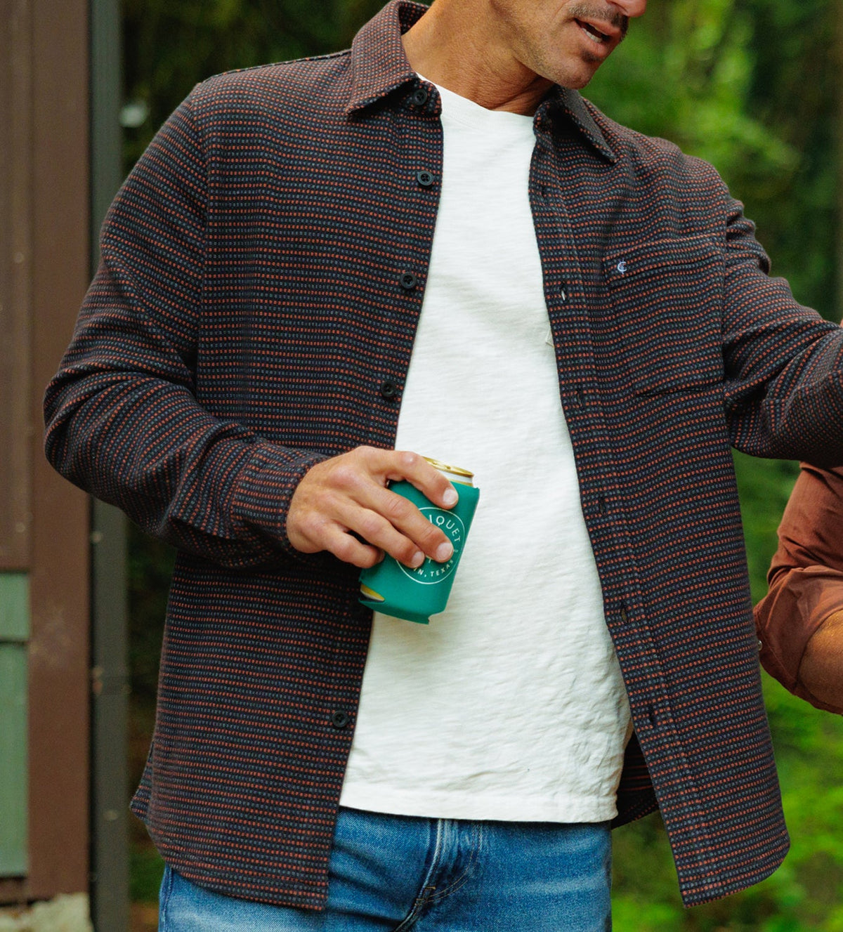 Criquet | Rouge Knit Overshirt | Black