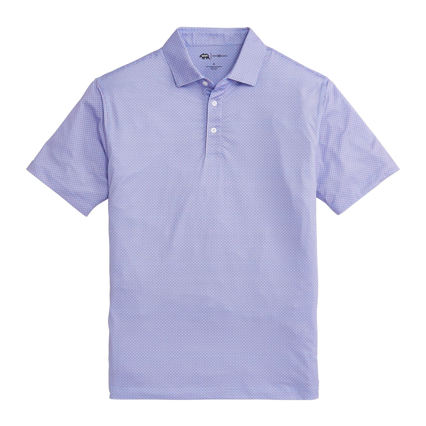 Onward Reserve Range Printed Polo - Flamingo Plume