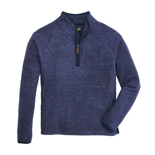 Piper Brushed Fleece Pullover - Naval Academy