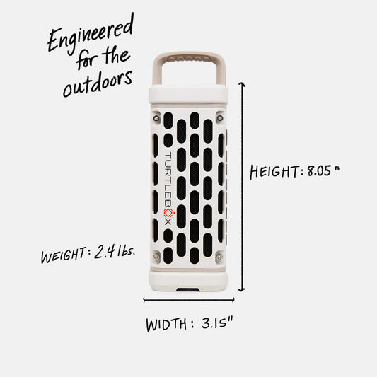 Turtlebox Ranger Speaker - Ivory