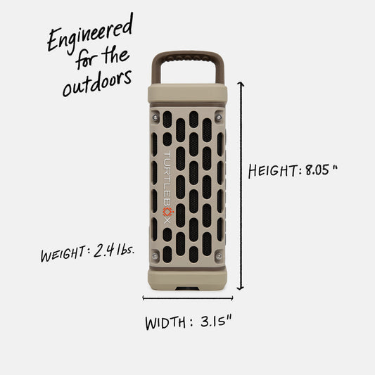 Turtlebox Ranger Speaker - Tan