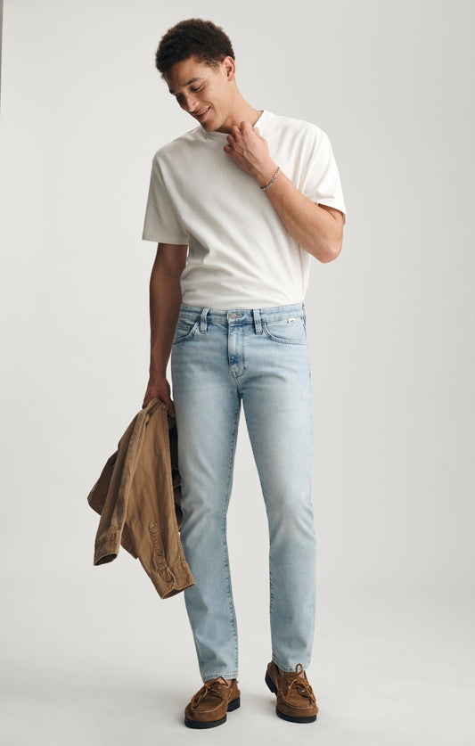 Marcus Slim Straight Leg Jeans | Regular Rise | Light Air-Lite