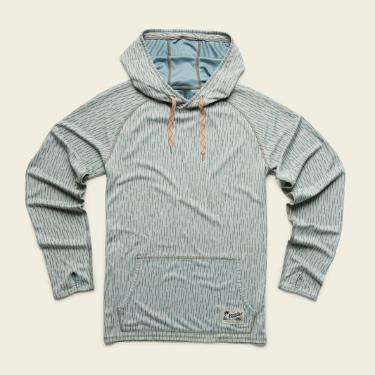 Howler Bros Loggerhead Hoodie Deluge Camo - Light Grey