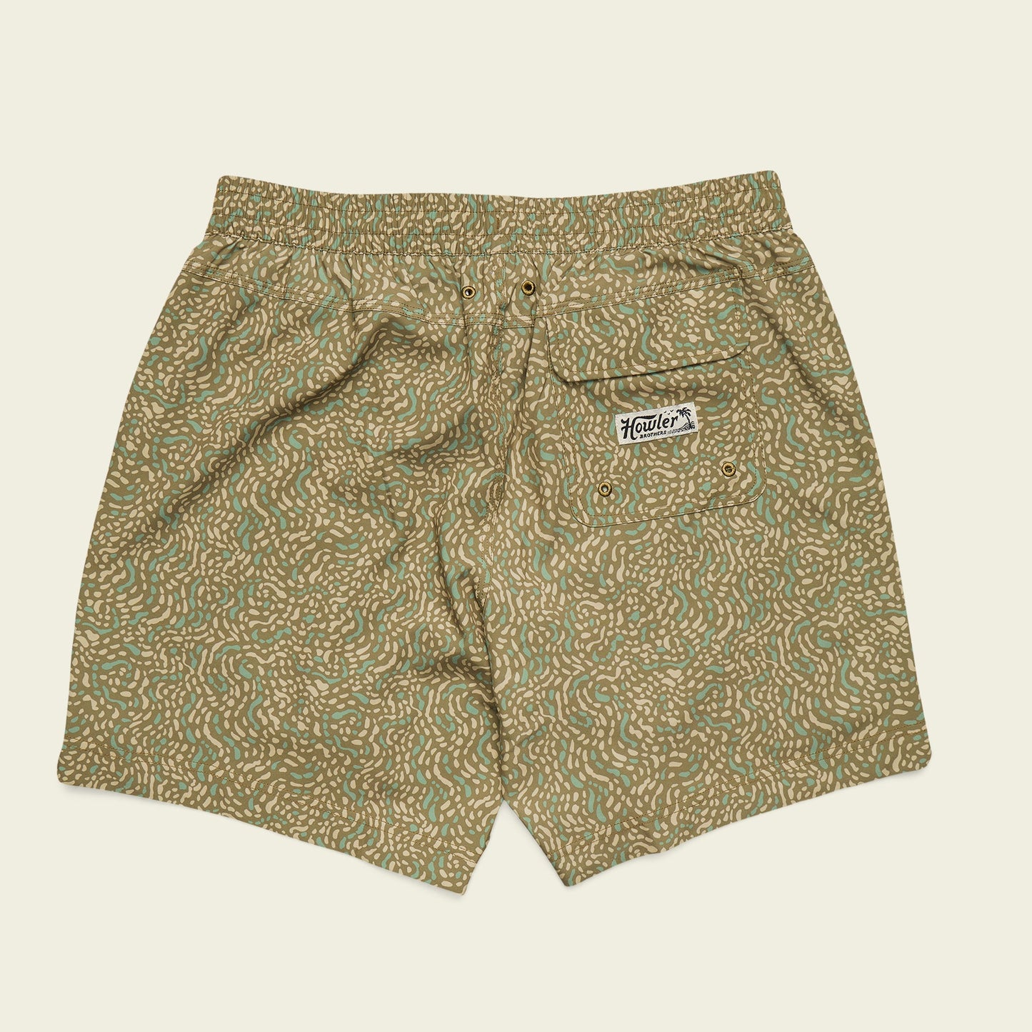 Howler Bros Deep Set Pond Patterns Board Shorts - Mermaid
