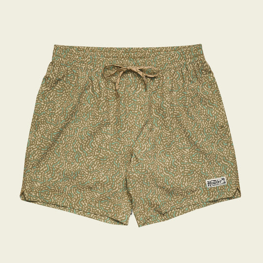 Howler Bros Deep Set Pond Patterns Board Shorts - Mermaid
