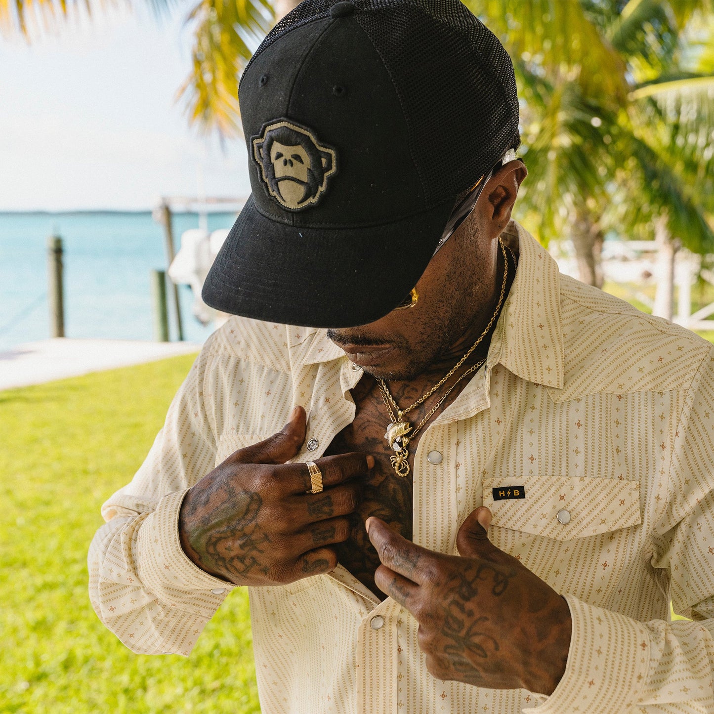 Howler El Mono Standard Hat - Black