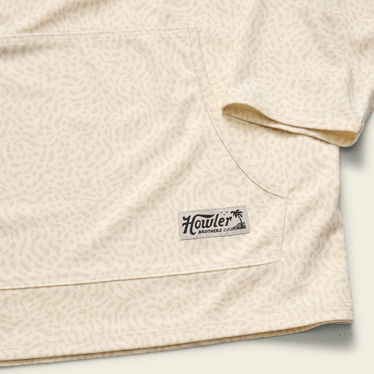 Howler Bros | Loggerhead Hoodie Pond Patterns | Bone
