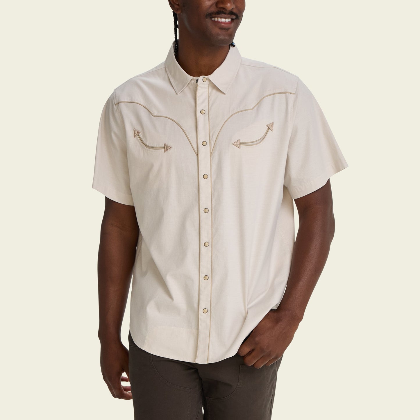 Howler Bros Broncbuster Snapshirt - Sand