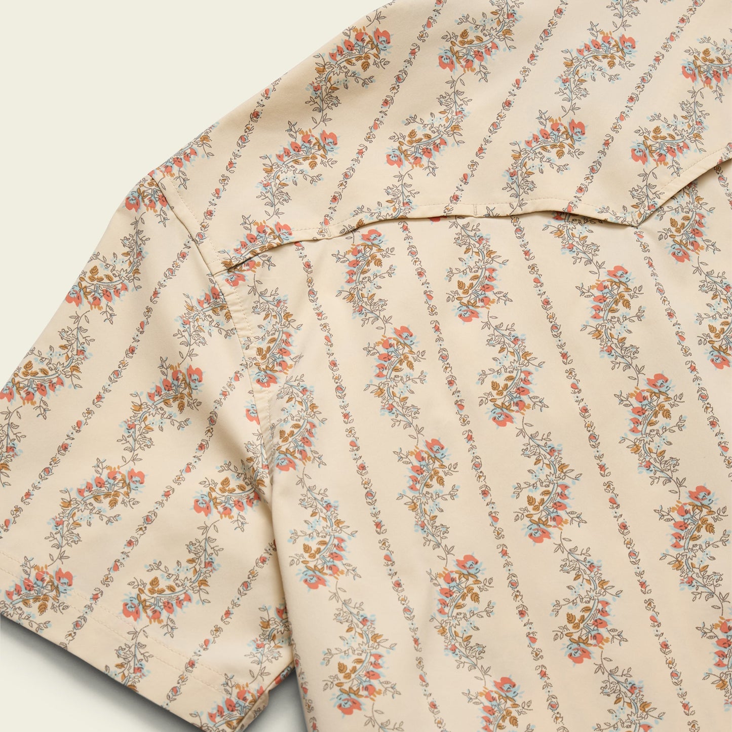 Howler Bros Open Country Grampa's Curtains Tech Shirt - Natural