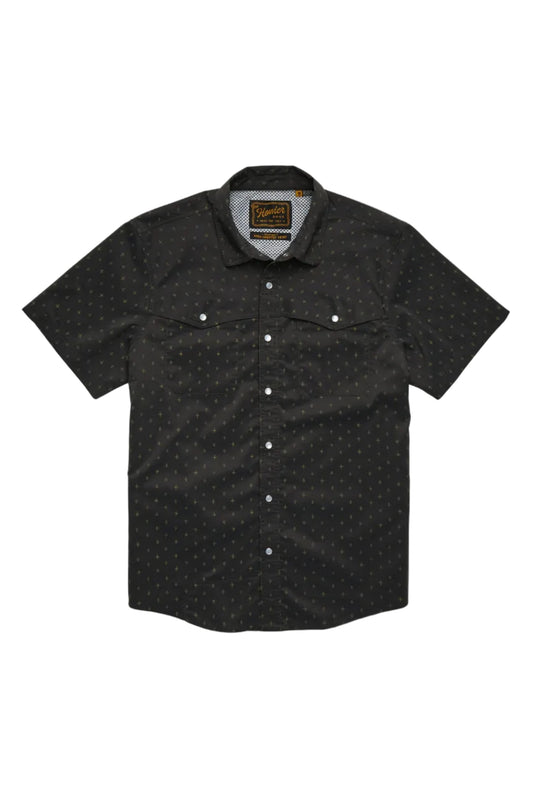 Howler Bros Open Country Tech Shirt - Antique Black