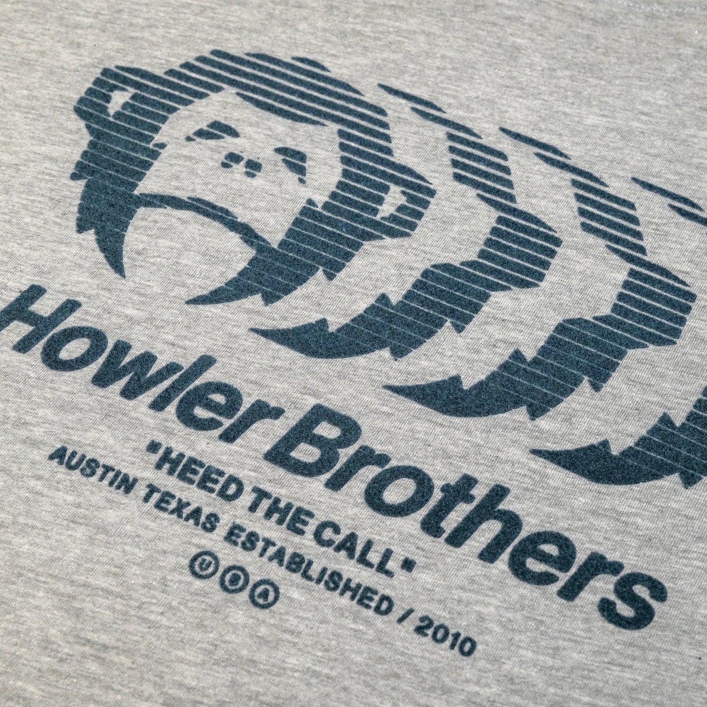 Howler Bros Mono Mirage Tee - Grey Heather