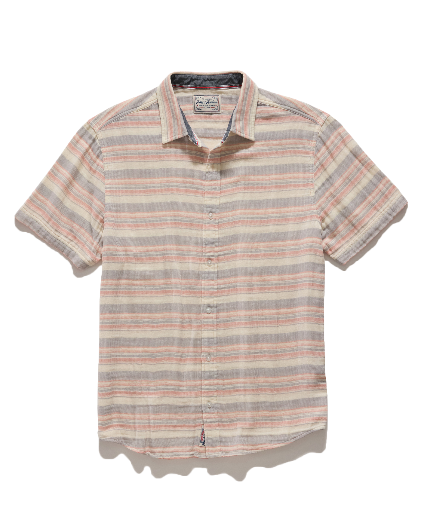 Flag and Anthem | Alameda Stripe | Cream & Pink