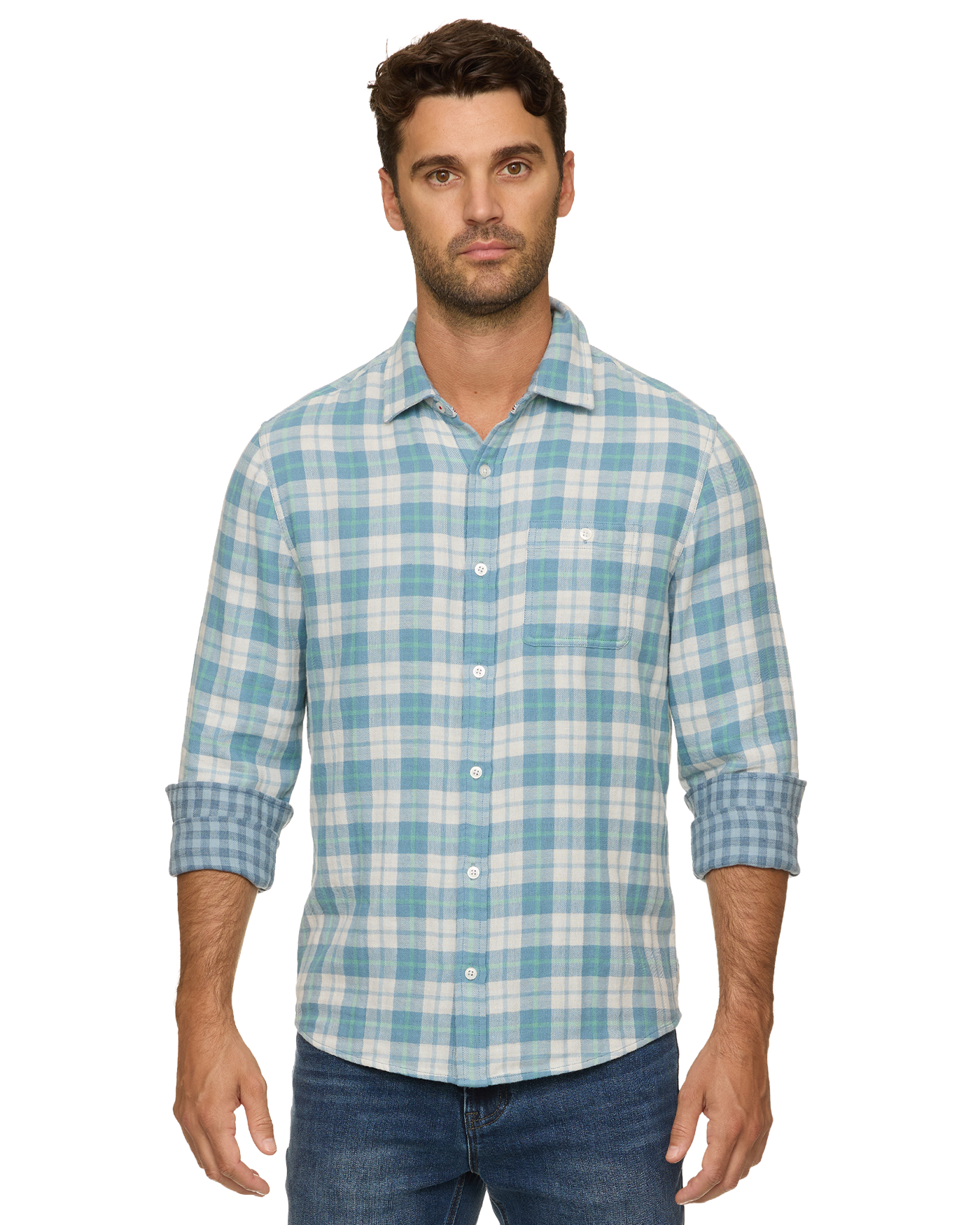 Flag & Anthem | Liburn Double Layer | Blue/White