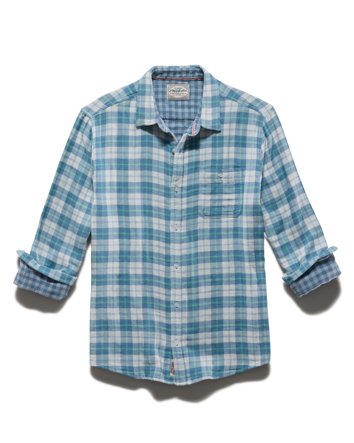 Flag & Anthem | Liburn Double Layer | Blue/White