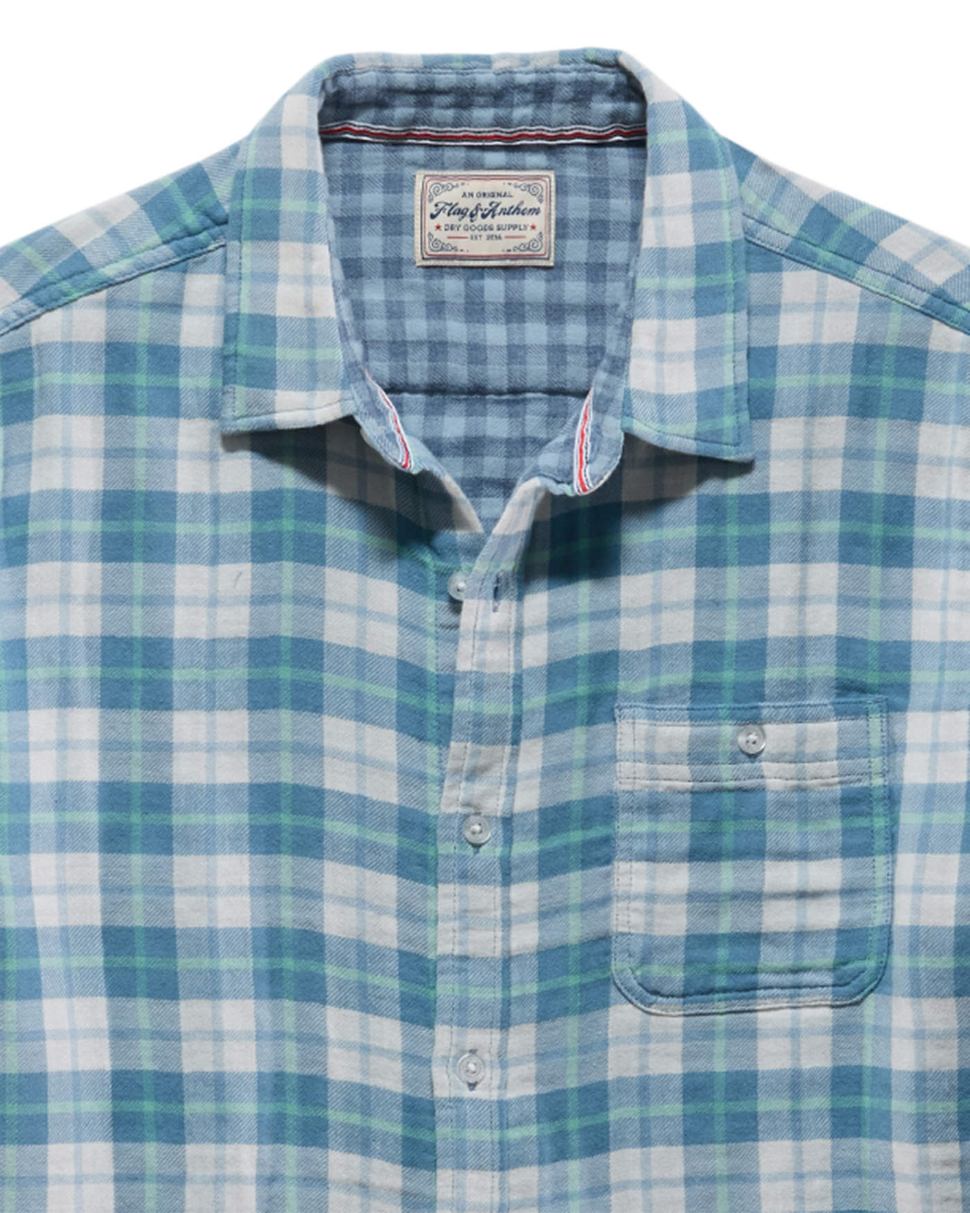 Flag & Anthem | Liburn Double Layer | Blue/White