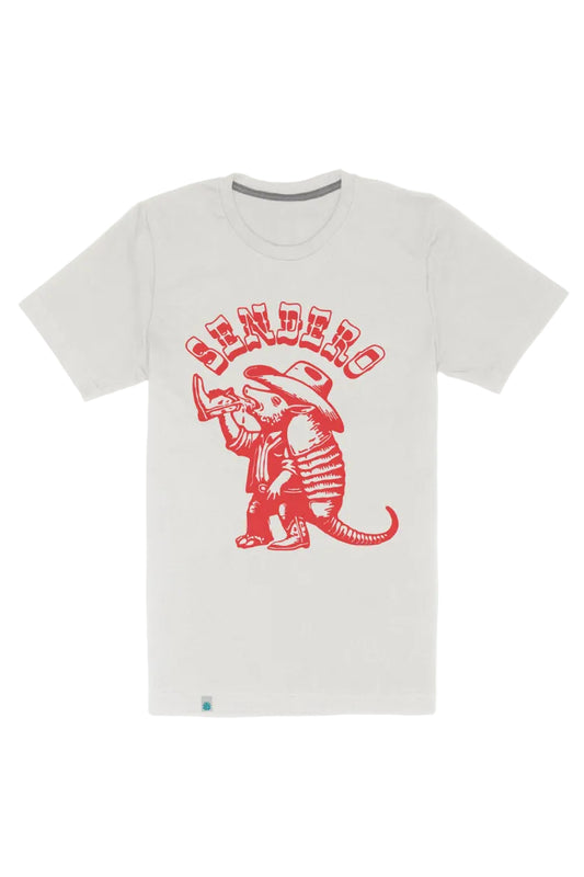 Sendero | Armadillo T-Shirt | Vintage White