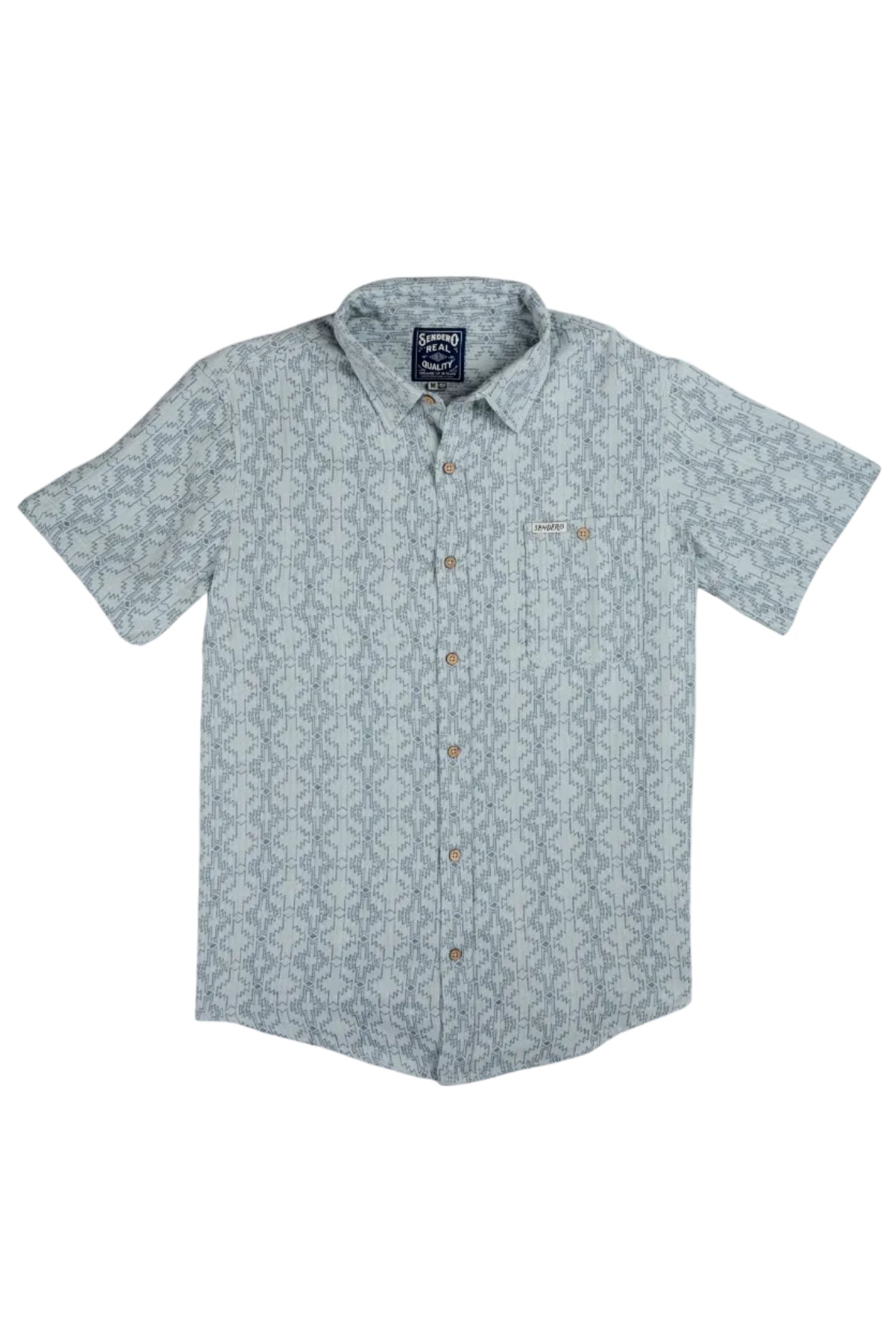 Sendero | City Slicker Button Up Short Sleeve | Arizola