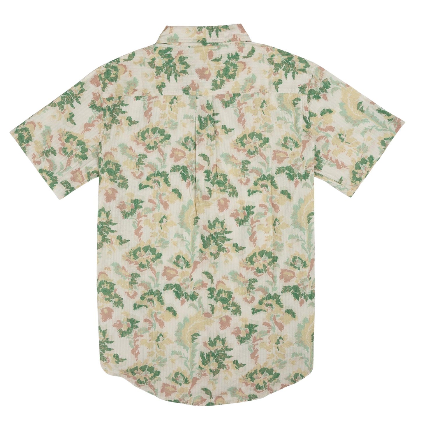 Sendero | City Slicker Button Up Short Sleeve | Alondra - Cream/Green