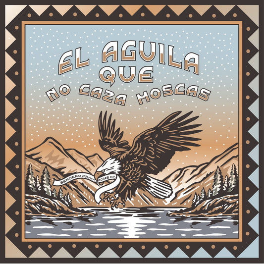 Sendero Eagle Bandana -  Blue