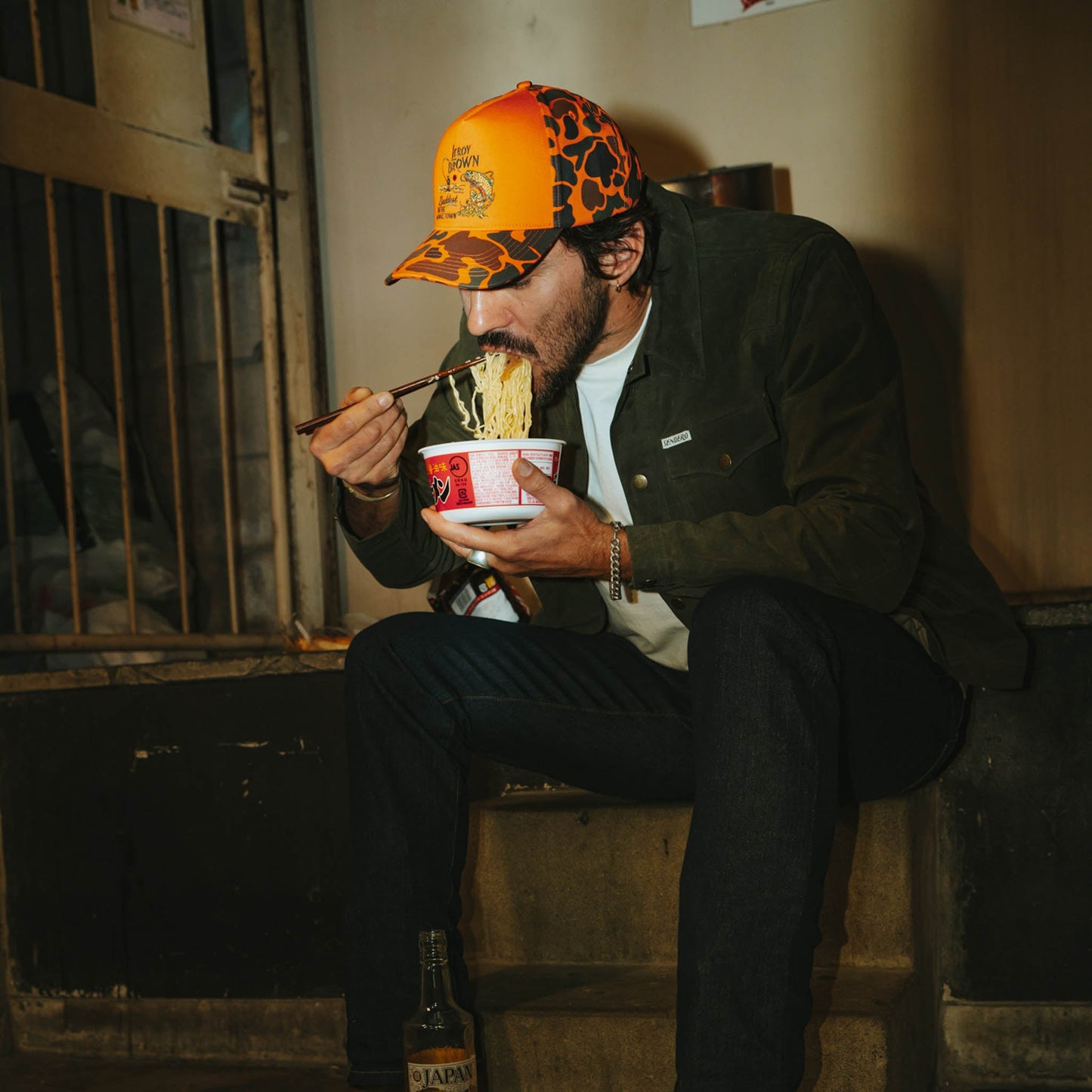 Sendero LeRoy Brown Hat - Camo