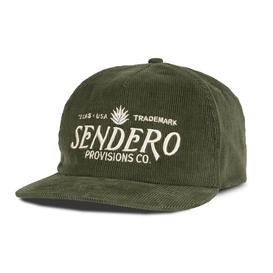 Sendero Logo Hat - Olive Corduroy