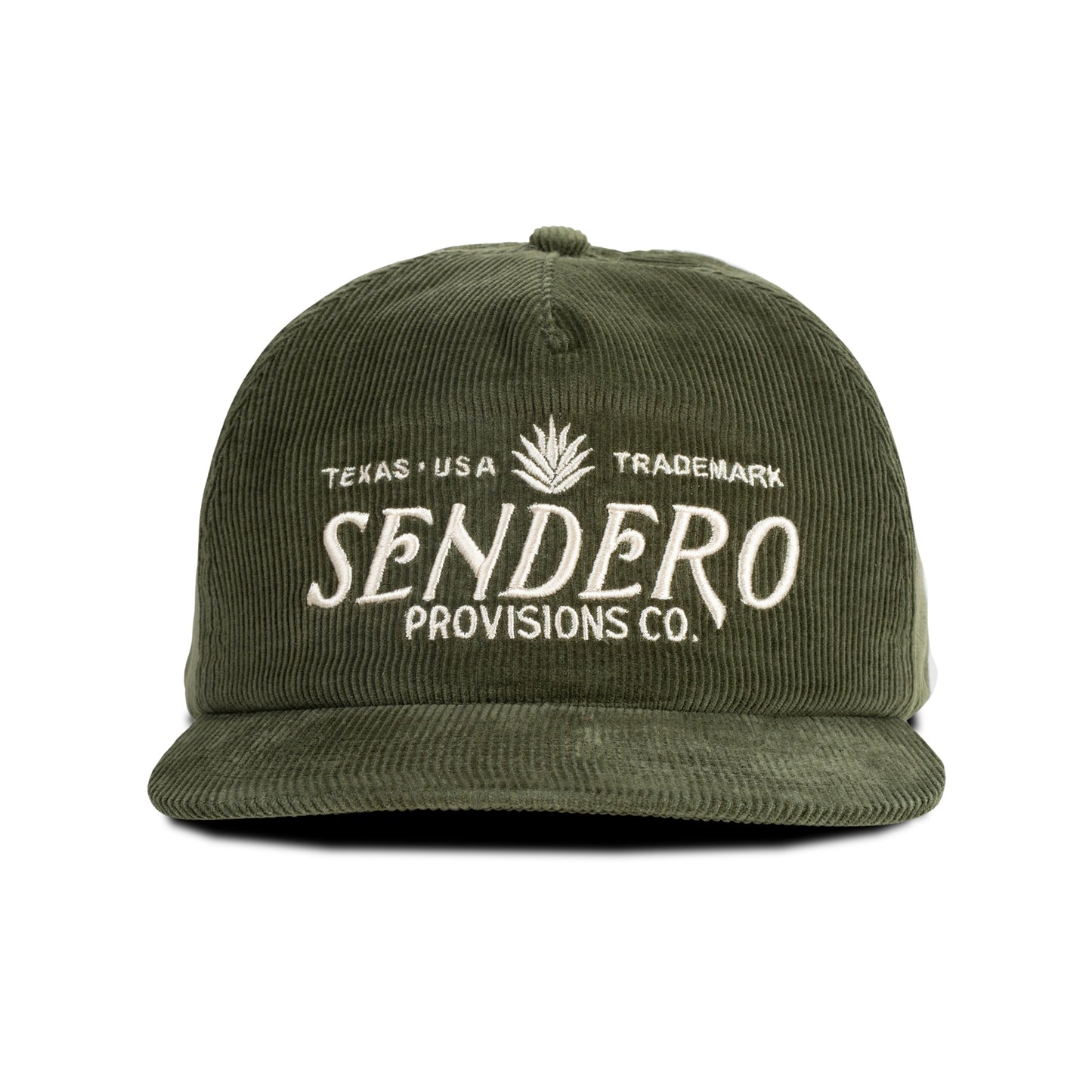 Sendero Logo Hat - Olive Corduroy