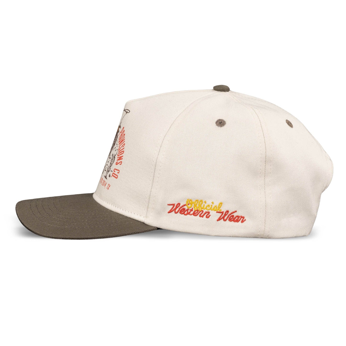 Sendero Official Western Hat - White/Bown