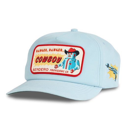 Sendero Danger Cowboy Hat - Blue