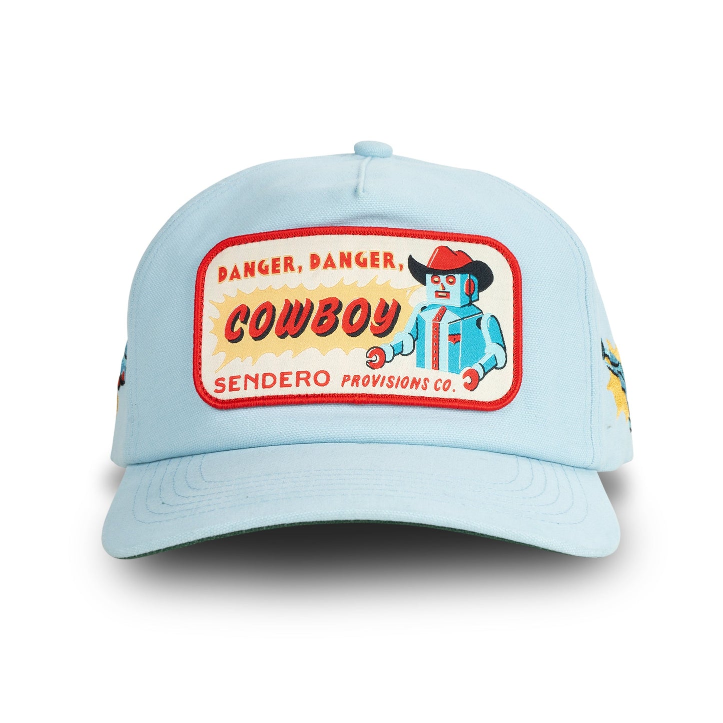 Sendero Danger Cowboy Hat - Blue