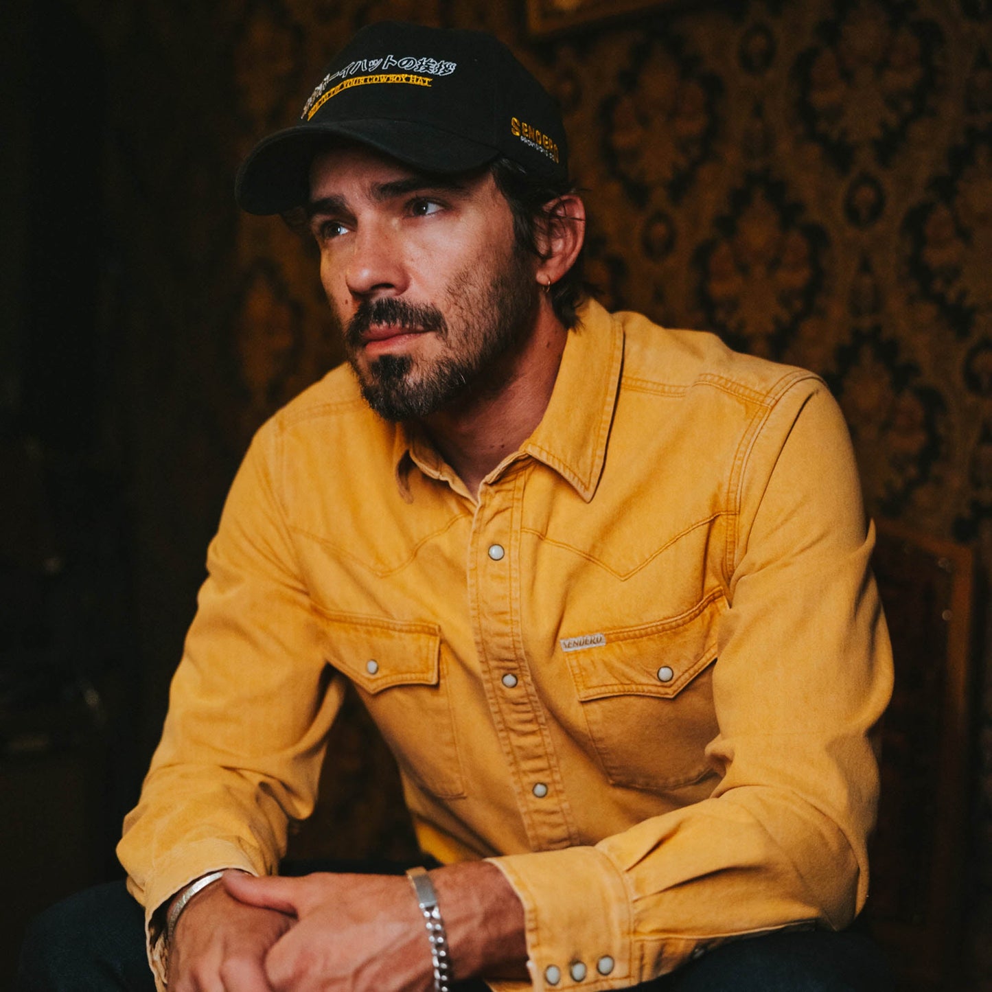 Sendero 'Tip Your Hat' Hat - Black
