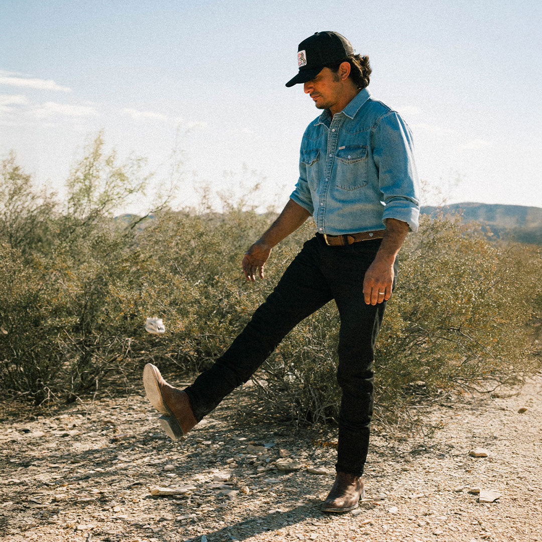 Sendero Cowboy Pro Shop Hat - Black
