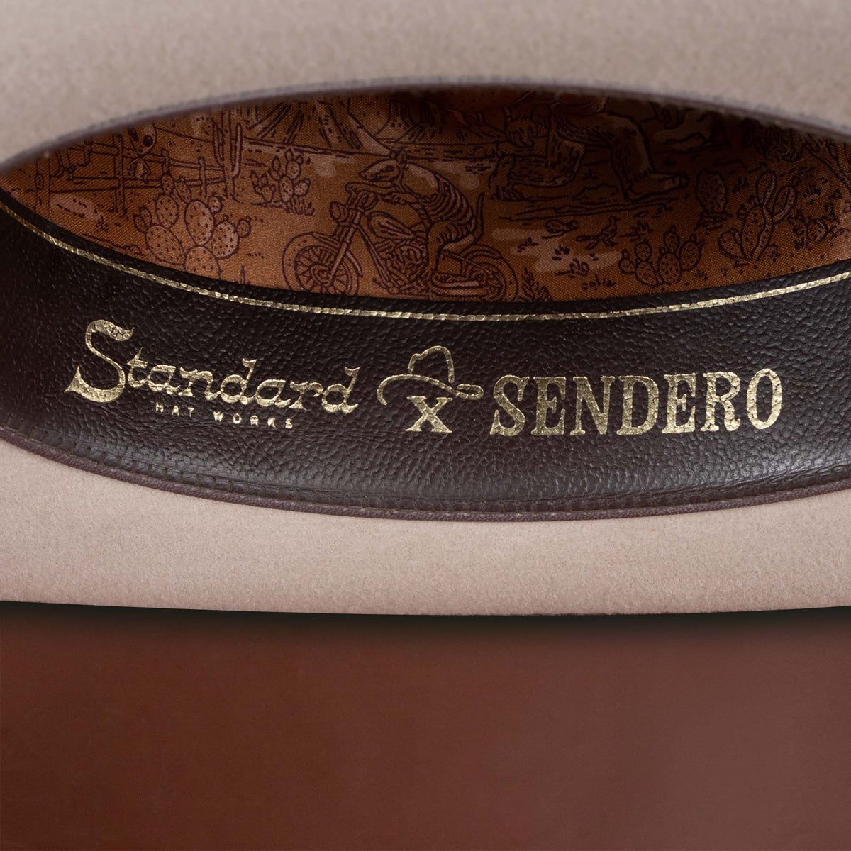 SENDERO X STANDARD HAT WORKS | CATTLEMAN FELT HAT | SILVERBELLY