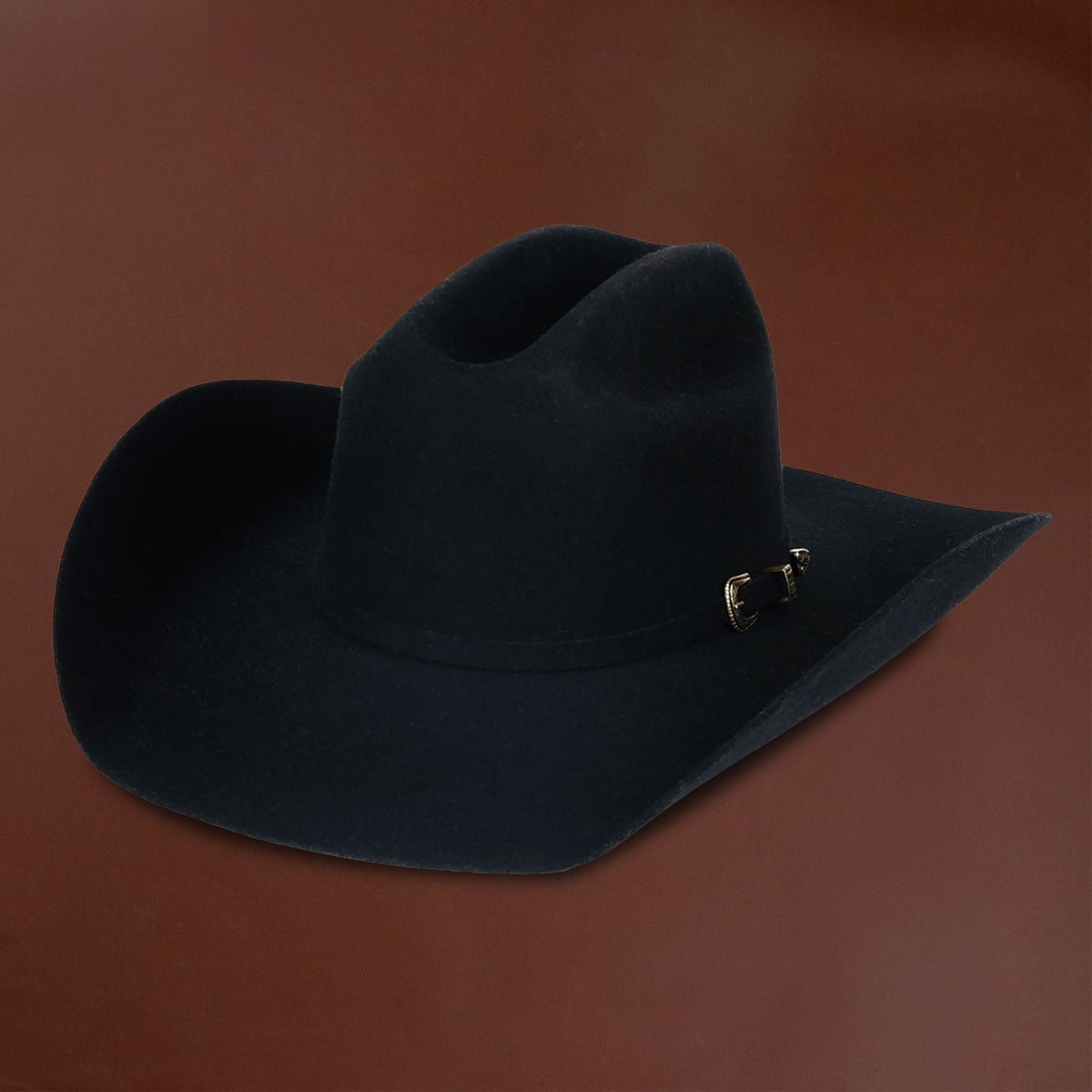 SENDERO X STANDARD HAT WORKS | CATTLEMAN FELT HAT | BLACK