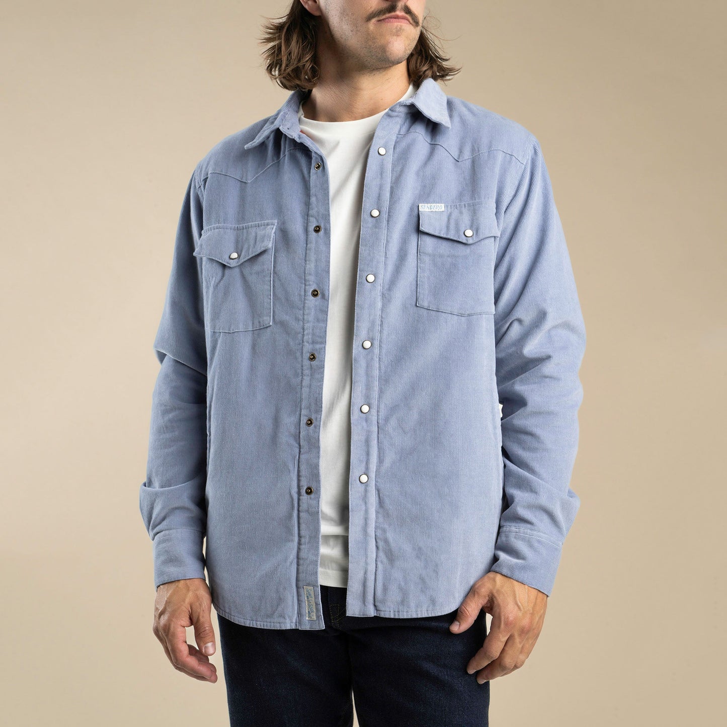 Sendero Desperado Shacket - Powder Blue