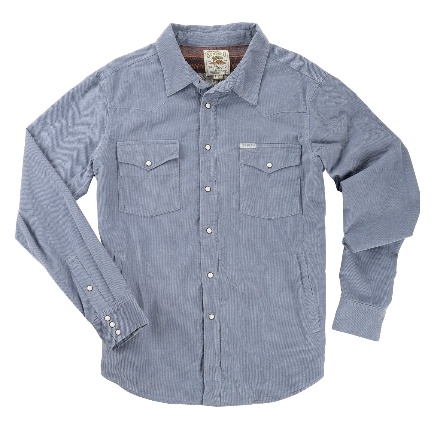 Sendero Desperado Shacket - Powder Blue