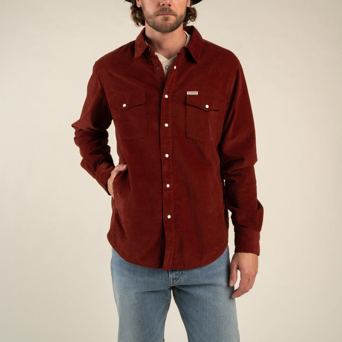 Sendero | Desperado Shacket | Burgundy