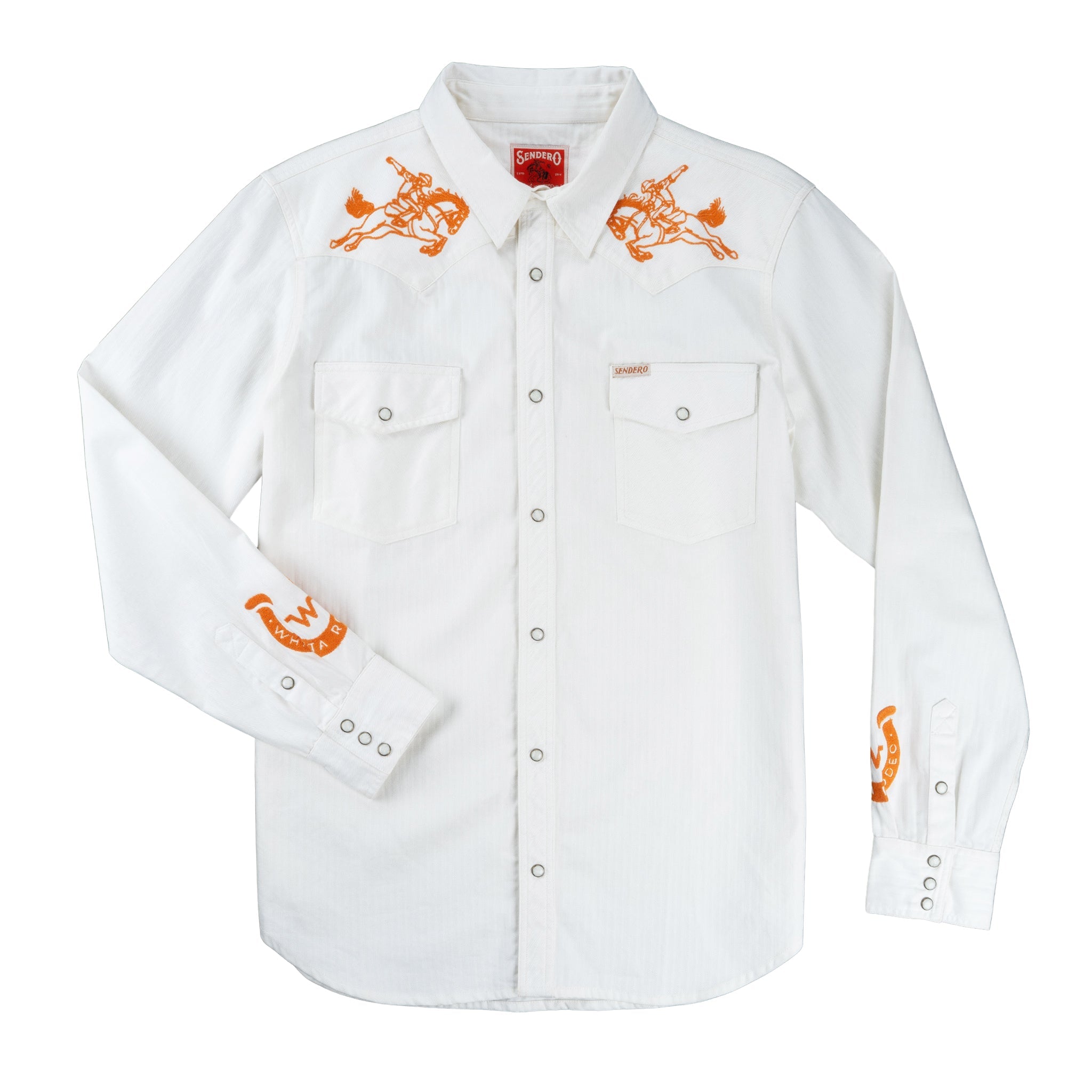 Sendero Wyatt Pearl Snap Shirt - Faded Gold | Classic Western