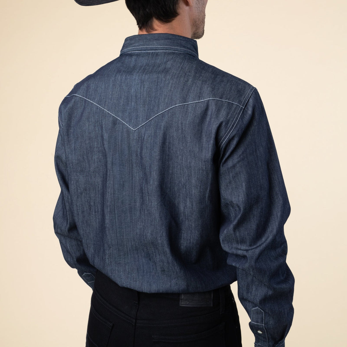 Sendero | Wyatt Pearl Snap Shirt | Raw Denim