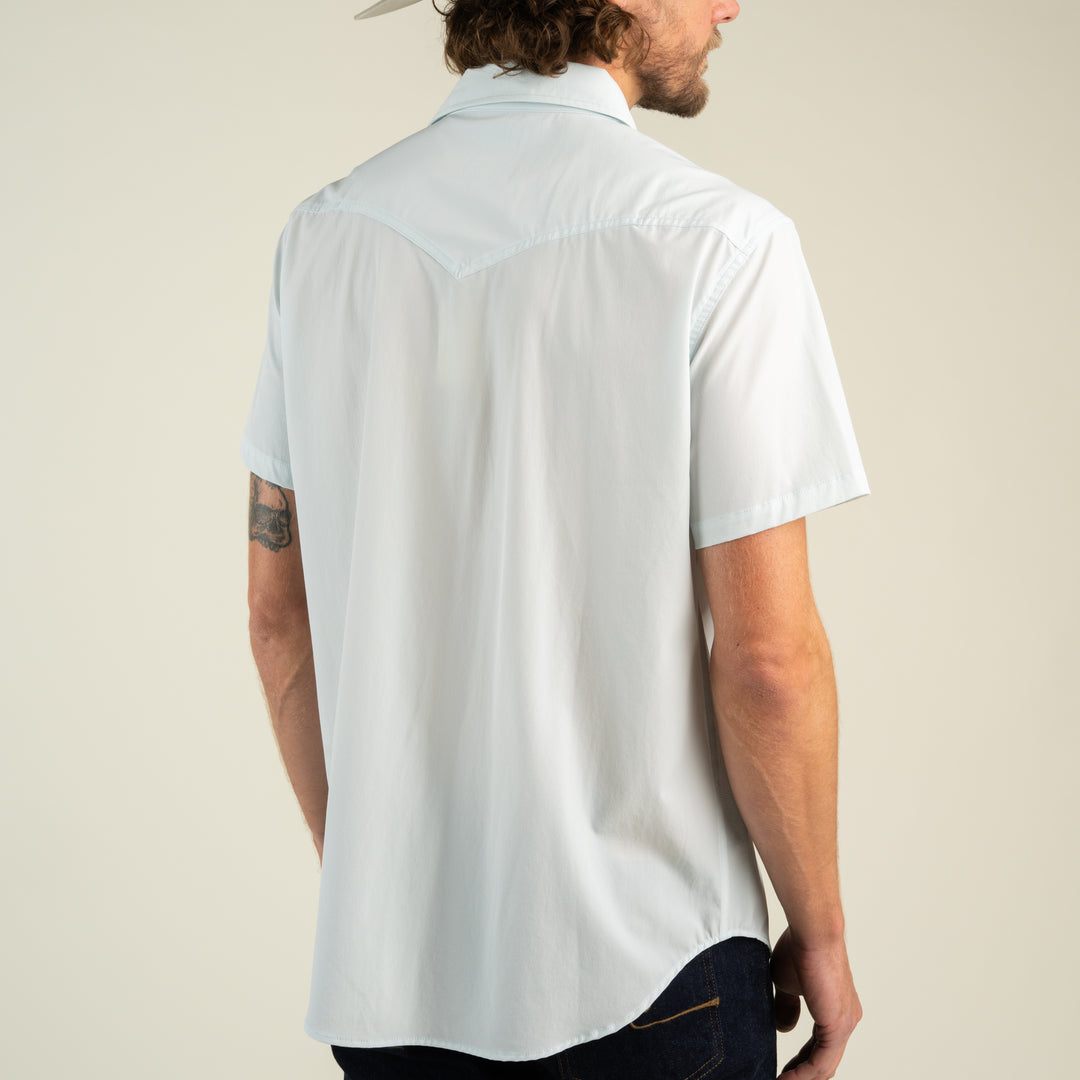 Sendero | Confluence Tech Short Sleeve Shirt | Matagorda Sky