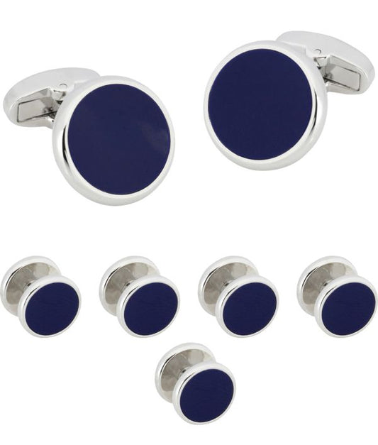 Studs & Cuff Links - Navy