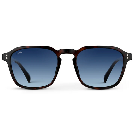 WMP Francis Sunglasses -Brown Tortoise / Smoke Green Lens