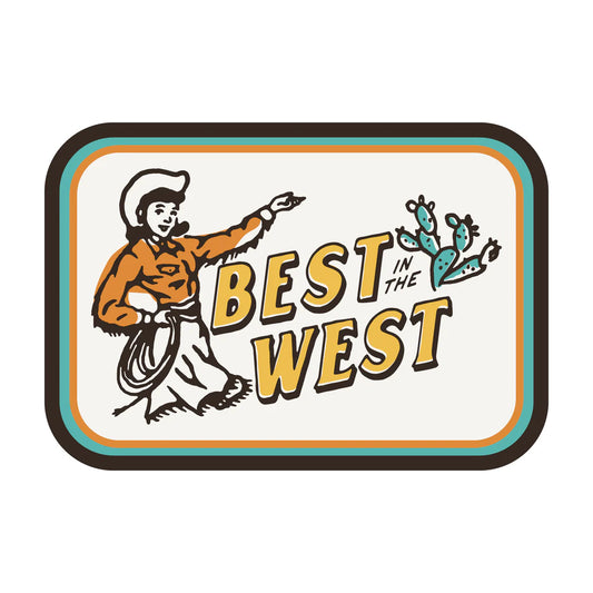 Sendero Best in the West Sticker