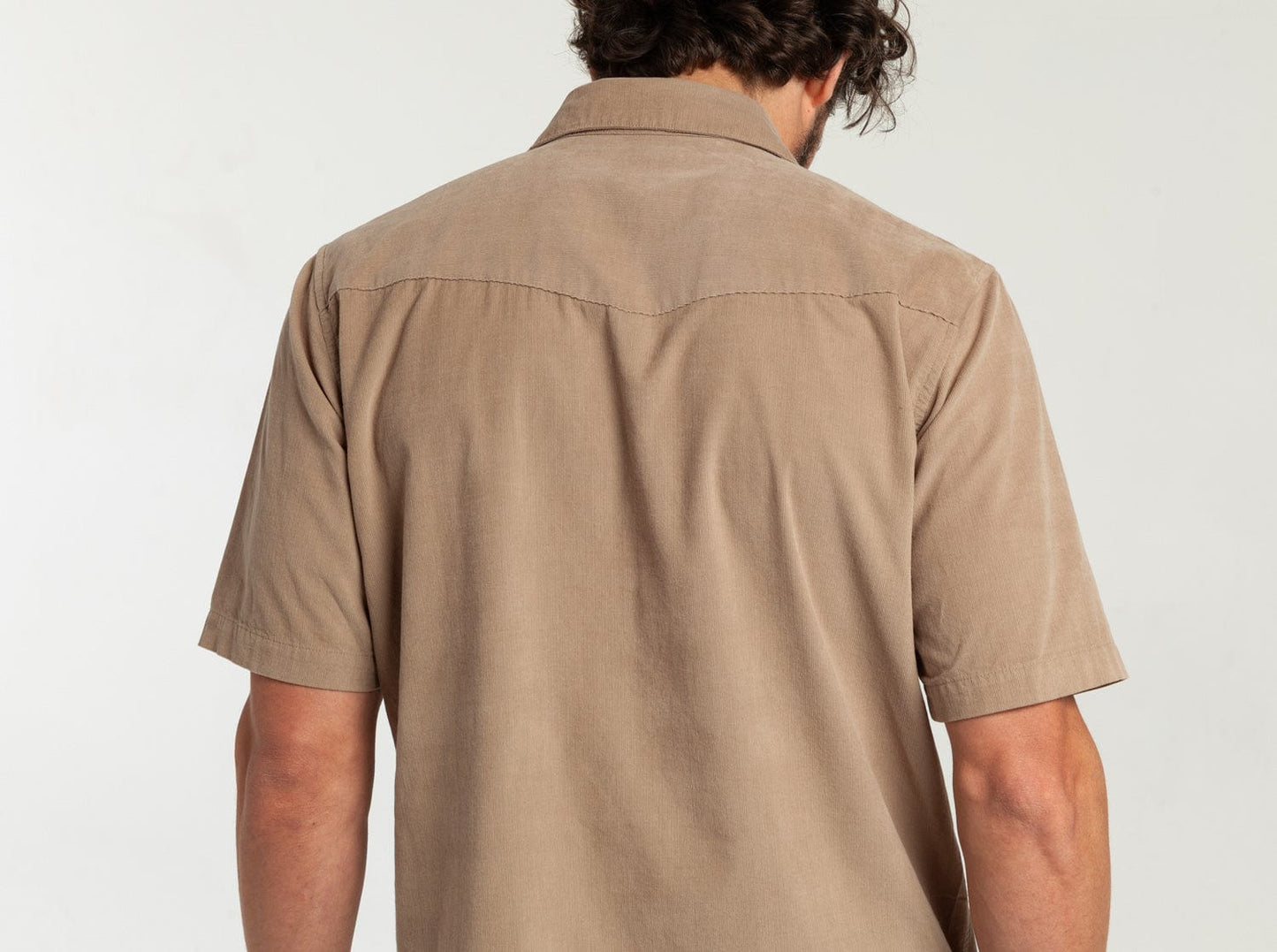 Criquet Short Sleeve Pearl Snap - Irish Coffee