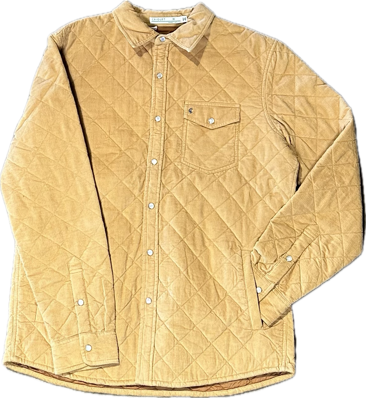 Criquet Corduroy Quilted Jacket - Apple Cinnamon