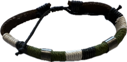 Gypsy Stacked Men's Bracelet - Forest Hike