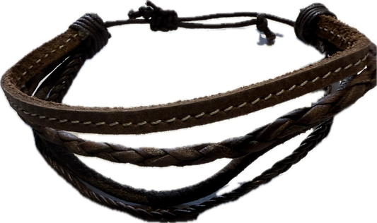 Gypsy Stacked Men's Bracelet - All Tied Up